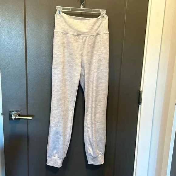 RACHEL ZOE LARGE SWEAT/JOGGERS POCKETS GREY WITH PURPLE   POLYESTER SPANDEX MIX - Picture 1 of 5